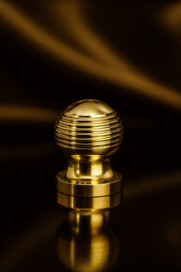 Ss Lining Round Knob